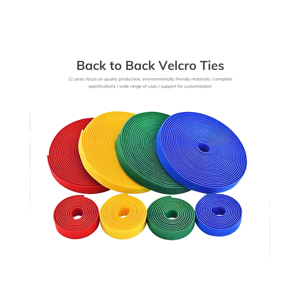 Back to Back Velcro Ties