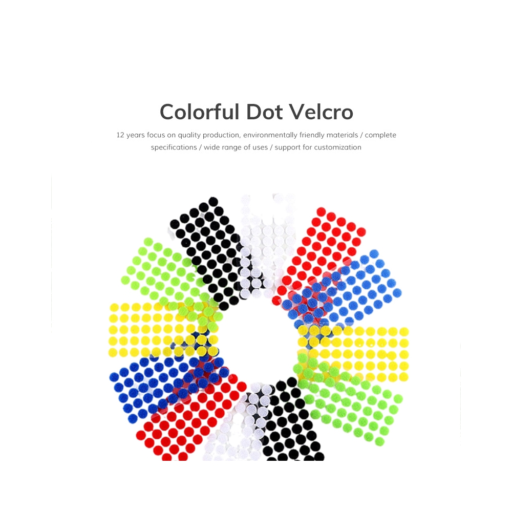 Colorful Dot Velcro