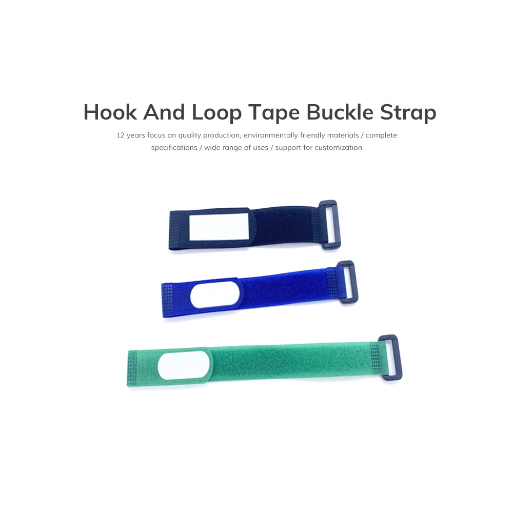 Hook And Loop Tape Buckle Strap