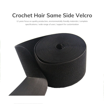 Crochet Hair Same Side Velcro