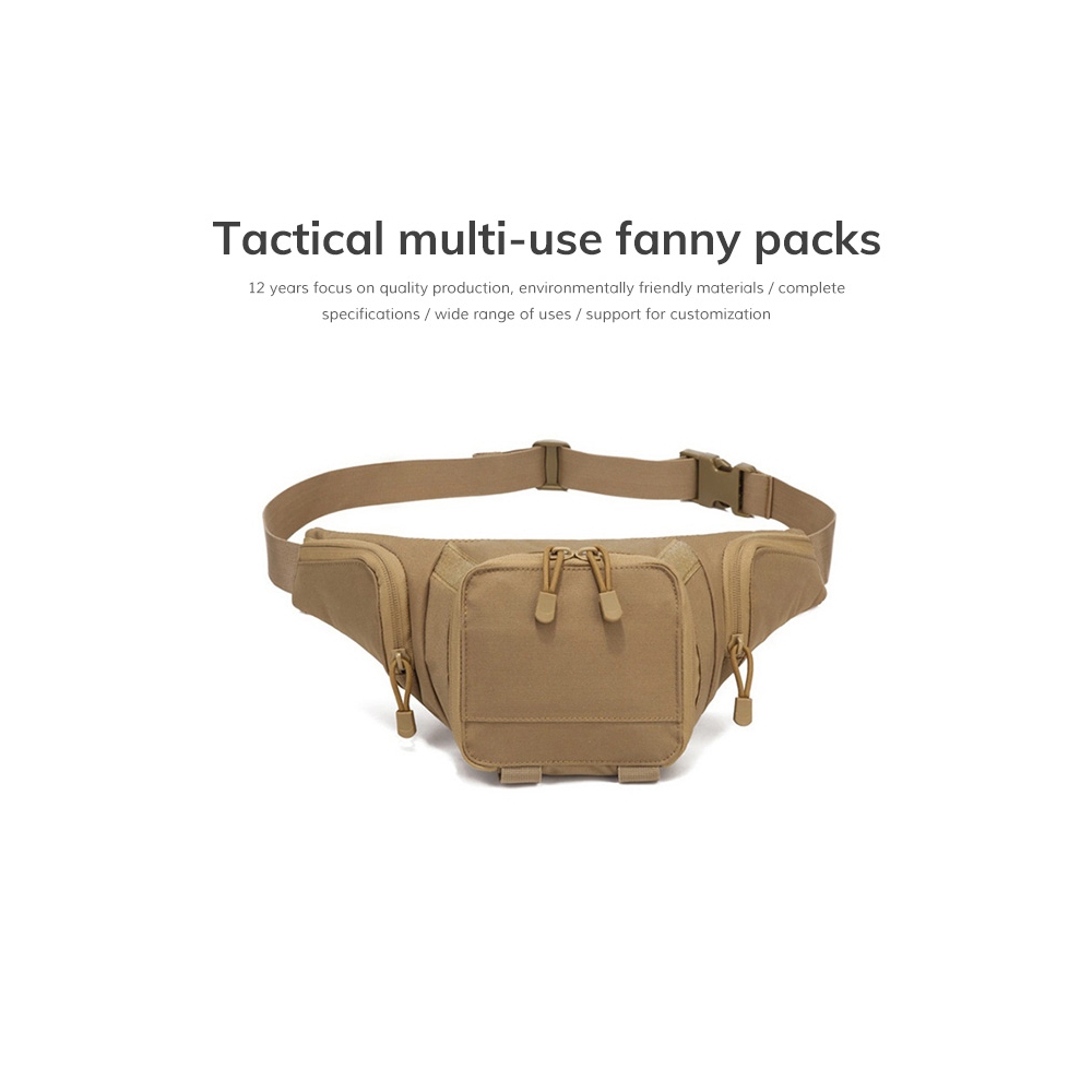 Tactical multi-use fanny packs