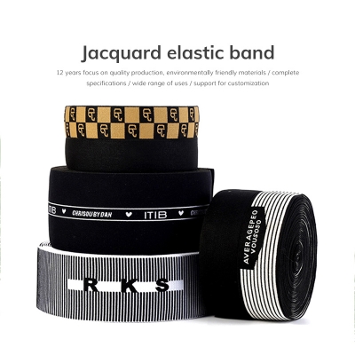 Jacquard elastic band